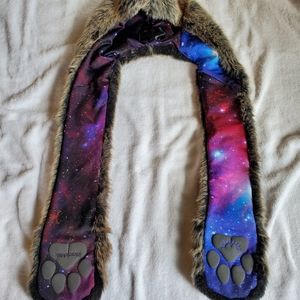 Spirithoods x Blackmilk Galaxy wolf hat